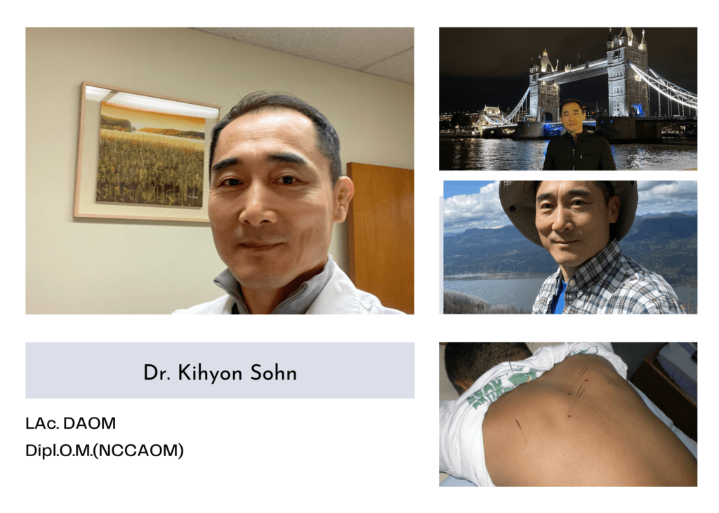 Dr. Kihyon Sohn Acupuncture near Portland area